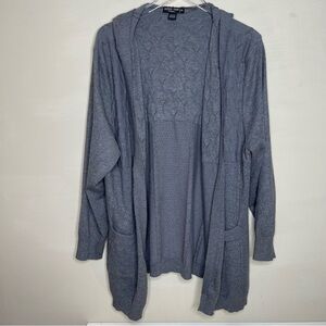Hayden Park hoodie Cardigan grey